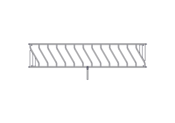 Materiels - Cornadis - PANNEAU OBLIQUE VEAU 12P./4.02M