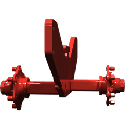 Pièces agricoles - Pièce divers - Cadre de roue ADR gauche sans frein