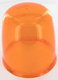 Cabochon de gyrophare orange