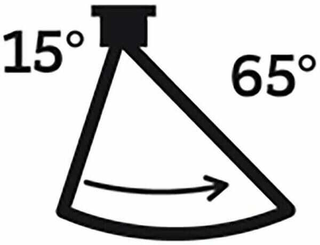 Pièces agricoles - Pièce Pulvérisateur - Buse de bordure à injection d'air CVI OC 80° 03 bleu céramique Albuz
