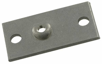 Pièces agricoles - Hydraulique - Plaque à visser inox Gr.0 0