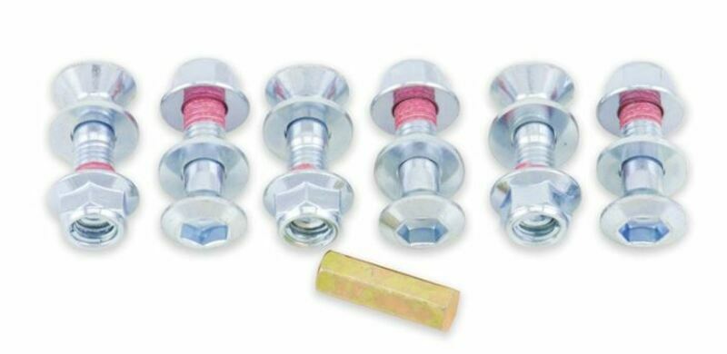 Pièces Quad & Motos - Outillage - Kit vis et écrous de couronne Bolt argent par 6