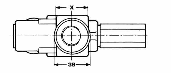 Pièces agricoles - Hydraulique - Valve prioritaire 152B0265 Ext.