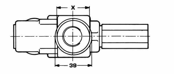 Pièces agricoles - Hydraulique - Valve prioritaire 152B0265 Ext.