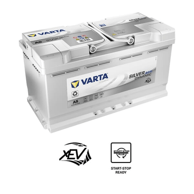 Pièces agricoles - Eclairage - Batterie 12V 95Ah 850A AGM XEV A5 VARTA