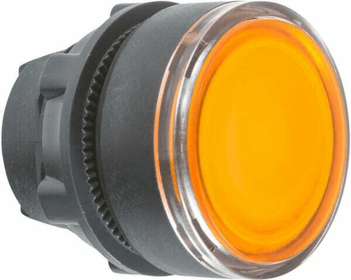 Pièces agricoles - Electricité - Bouton-poussoir lumineux jaune