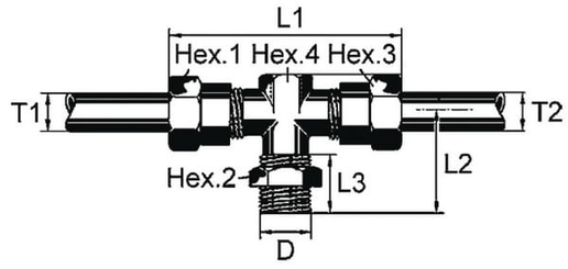 Pièces agricoles - Pièce divers - Raccord à visser