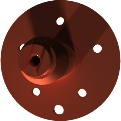 Pièces agricoles - Pièce divers - Essieu peint en noir