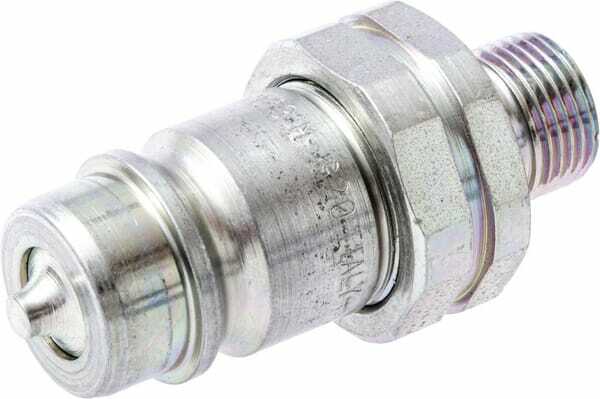 Pièces agricoles - Hydraulique - Coupleur mâle 1/2-3/8" BSP