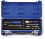Coffret Smart-Box cliquet douilles 1/4" 34 pièces (par 1)