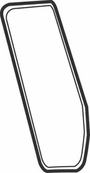 Pièces agricoles - Tracteur pièce origine - Caoutchouc de porte gauche