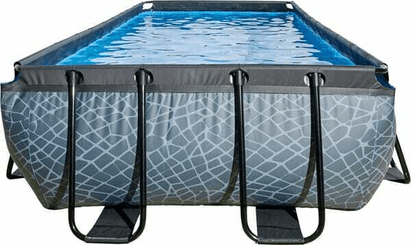 Loisirs - Jouets - Piscine hors-sol 4x2x1 m pierre