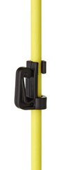 Pièces agricoles - Cloture,Jardin & Sylviculture - Isolateur pour poteau ovale 25pcs