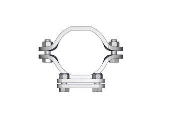 Materiels - Accessoires 0Kg-5Kg - BRIDE TREFLE D.102MM SERRAGE SANGLE