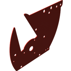 Pièces agricoles - Pièce divers - plaque de bride peinte