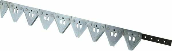 Pièces agricoles - Moissonneuses - Segment d'extrémité de couteau, 9-1/2 14 TPI EASY CUT II