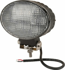 Pièces agricoles - Eclairage - Phare de travail LED ovale 36W 2760lm, 10/30V, 144x85x95mm, faisceau large 12 LED Kramp