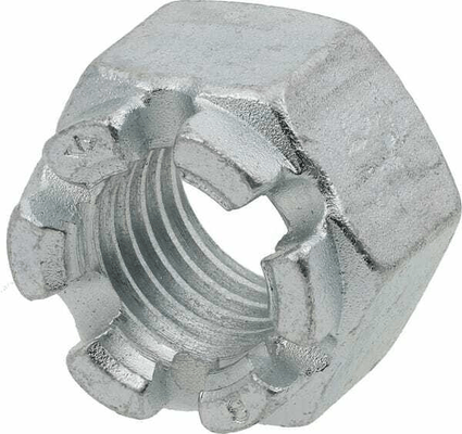 Pièces agricoles - Fasteners - Ecrou hexagonal à créneaux DIN935 M24x1.50 a