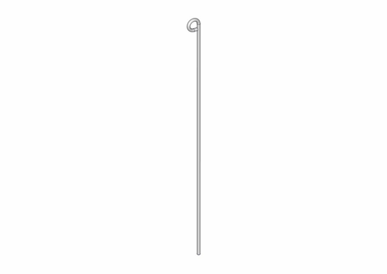 Materiels - Accessoires 0Kg-5Kg - BROCHE ANTI PASSAGE EX Ø14MM L.1.08M