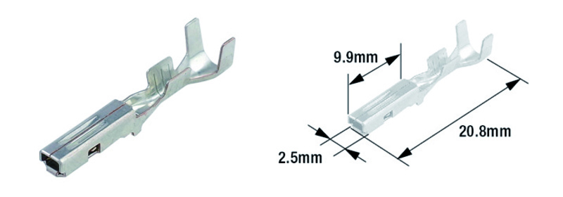 Pièces Quad & Motos - Outillage - Cosse femelle électrique TOURMAX type 060 (FRM)
