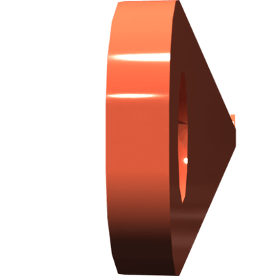 Pièces agricoles - Pièce divers - colonne à charnières peinte