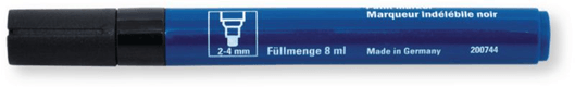 MARQUEUR INDELEBILE NOIR