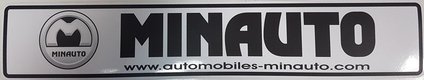 AUTOCOLLANT "MINAUTO" paquet 10