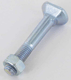 Vis tête oblong M12x80