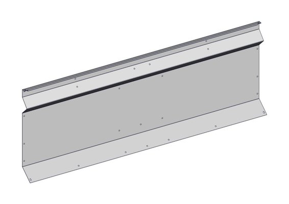 Materiels - Matériel d'élevage - autre - TOLE ARRIERE NOURRISSEUR 2M50 L.2.48M