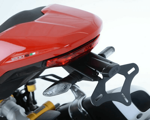 Pièces Quad & Motos - Equipement véhicule - Support de plaque R&G RACING noir Ducati