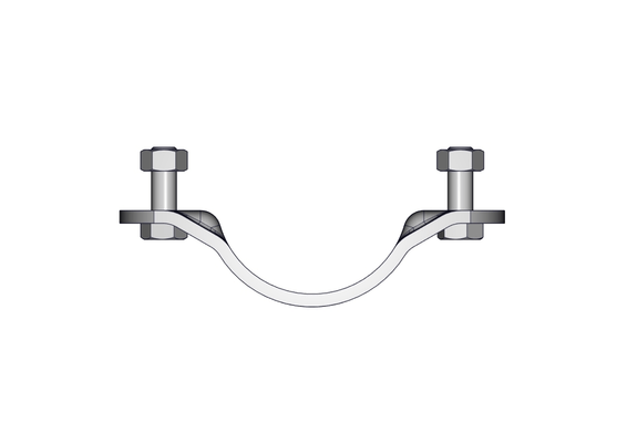 Materiels - Accessoires 0Kg-5Kg - DEMI BRIDE RONDE NUE D.76MM