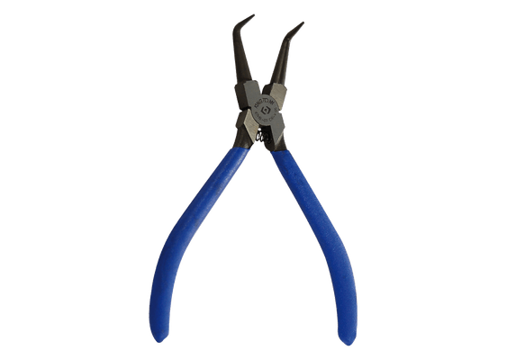 Outils - Outils divers - Pince circlips intérieur coudée 90° 175mm