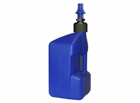 Pièces Quad & Motos - Transport - Garage - Paddock - Bidon d'essence TUFF JUG 20L bleu translucide/bouchon bleu - bouchon remplissage rapide