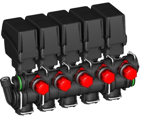 Pièces agricoles - Pièce Pulvérisateur - Kit électrovanne 5 sections, avec bypass, T5