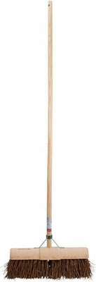 Pièces agricoles - Cloture,Jardin & Sylviculture - Balai Bass. 45cm+manche 150cm