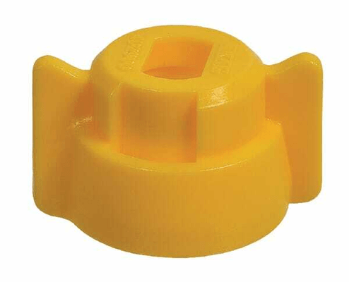 Pièces agricoles - Pièce Pulvérisateur - Ecrou de buse 8 mm jaune
