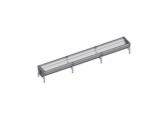 Accessoires et options matériel  - Matériel d'élevage - autre - AUGE MODULABLE L.6M