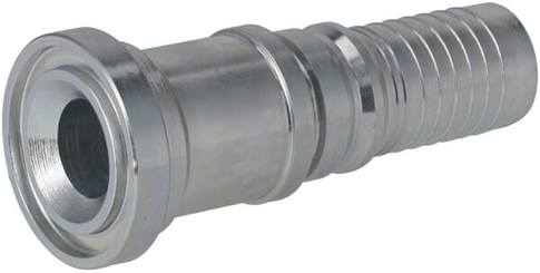 Pièces agricoles - Hydraulique - Raccord à sertir 4SH-DN25 avec bride ø44,5 mm
