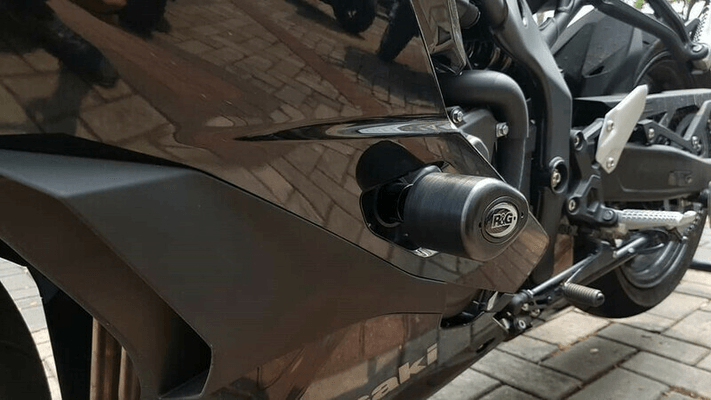 Pièces Quad & Motos - Equipement véhicule - Tampons de protection R&G RACING Aero noir Kawasaki ZX-25R