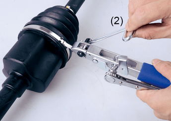 Outils - Outils divers - Pince pour colliers de soufflets de cardans en acier
