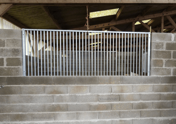 Accessoires et options matériel  - Matériel d'élevage - autre - GRILLE HAUTE DE BOX BARREAUDEE L.3M
