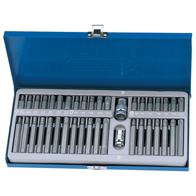 Pièces Quad & Motos - Outillage - Coffret métallique de 40 douilles DRAPER TX-STAR®, Spline (XZN), CHC