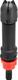 Jet rotatif, 3 étages, raccord 1/2" mâle + embout de tuyau de 13mm