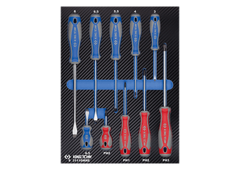 Outils - Outils divers - Module mousse + PP 10 pièces Tournevis