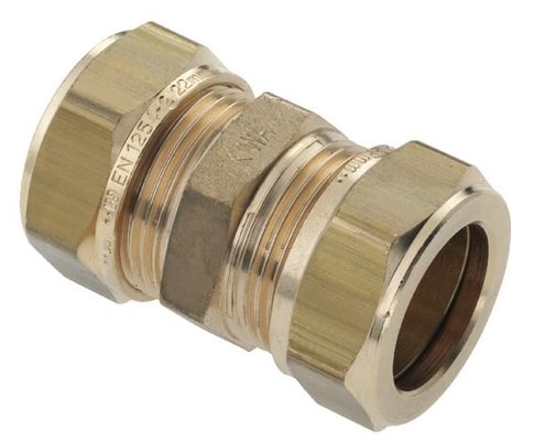 Pièces agricoles - Hydraulique - Raccord droit 15x15mm
