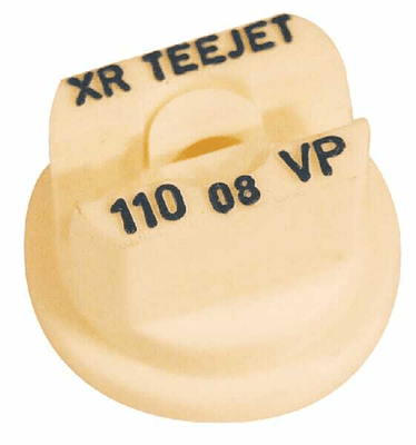 Pièces agricoles - Pièce Pulvérisateur - Buse à jet plat XR 110° 8 blanc(he) plastique TeeJet