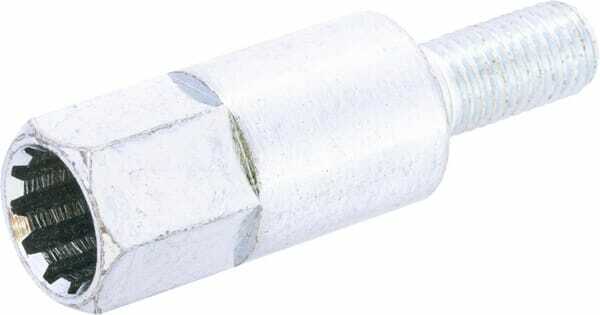Pièces agricoles - Jardin et forêt pièce adaptable - Adaptateur type L, 11 dents diamètre 10 mm