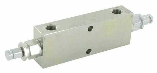 Pièces agricoles - Hydraulique - Valves d’équilibrage doubles 3/8"