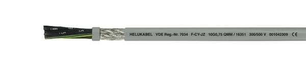 Pièces agricoles - Electricité - PVC flex câble 50x1MM blinde