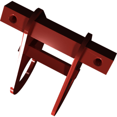 Pièces agricoles - Pièce divers - Support de guidage peint